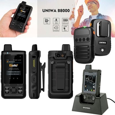 Unlocked 4G LTE Android Rugged Phone Network Smartphone Outdoors UNIWA B8000