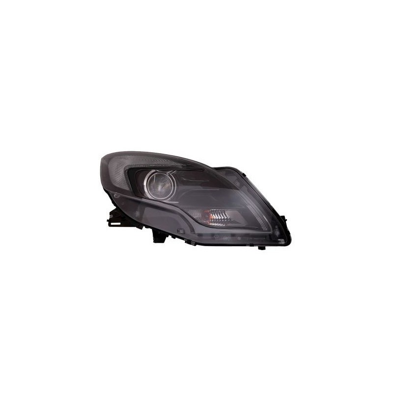 Phare avant droit Opel Zafira C Tourer phase 1 optique HIR2 fond noir 2011-2016
