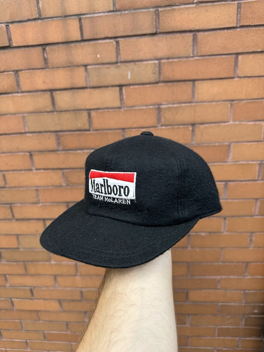 RARE Vintage McLaren Marlboro Racing 1980's F1 Hat Ayrton Senna