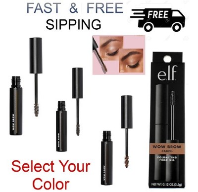 e.l.f. Wow Brow Gel, Volumizing, Buildable, Wax-Gel Hybrid, 0.12Oz, Select Color