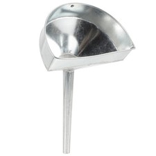 Metal Fuel Filler Gas Tank Funnel Car Screen Oblique Filling Funnel Automotiv...