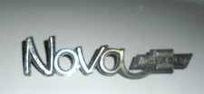 973 1974 Chevrolet Chevy Nova Gm Oem Chrome Trunk Emblem Badge Script 327513