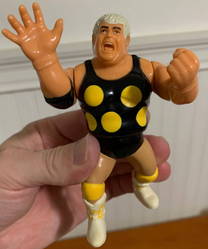 Dusty Rhodes WWF WWE Hasbro Mint Paint, Tight Arms...