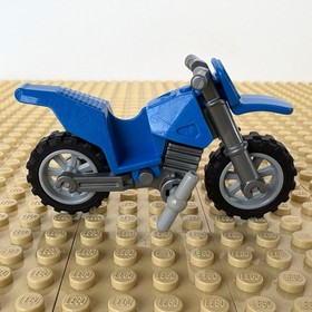 LEGO, Jurassic World 🦕 Blue Motorcycle Dirt Bike, 75918, T. REX TRACKER, 2015