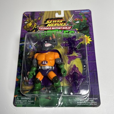 New Rhinoman Figure TMNT Teenage Mutant Ninja Turtles Sewer Heroes 2022 