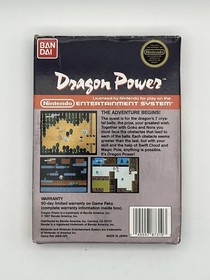 NES Dragon Power CIB