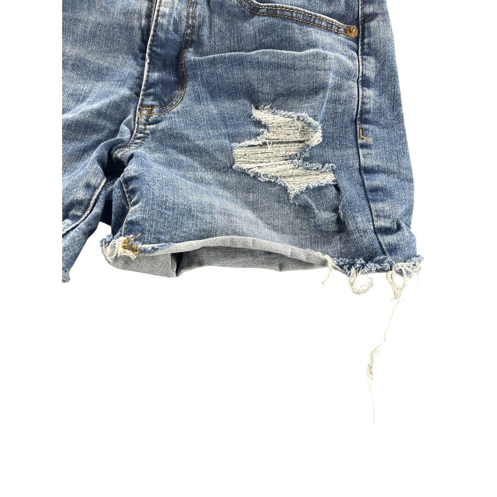 Universal Threads Medium Wash Blue Distressed Den… - image 4