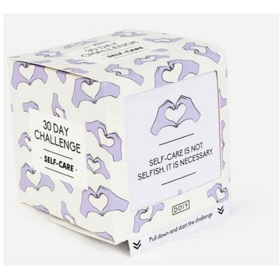 DOXY 30 Day Challenge Self Care Box Wellness Activities Daily Prompts Resolution