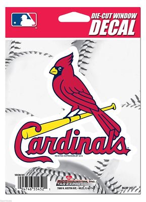 St. Louis Cardinals Sticker Emblem Die-Cut Logo Car/Truck Decal VDCM | eBay