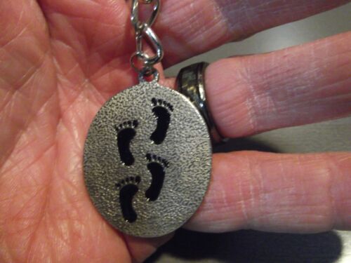 Collectible Key Chain Metal 1.5"in One Set Footprints Then I carried You! - Picture 5 of 5