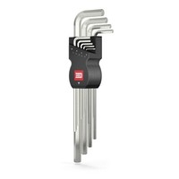 Inbus® Winkelschraubendreher Satz 1,5-10Mm Extra Lang 9Teilig Innensechskant