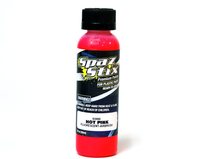 Spaz Stix 02000  Hot Pink Fluorescent Airbrush Paint 2oz