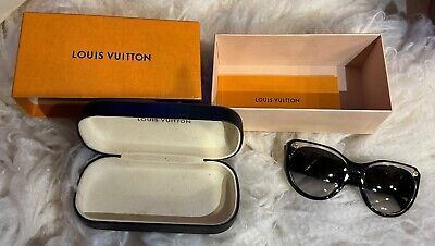 Authentic Louis Vuitton Sunglasses Black Gold Clear My Fair Authentic Louis Vuitton Sunglasses Black Gold Clear My Fair