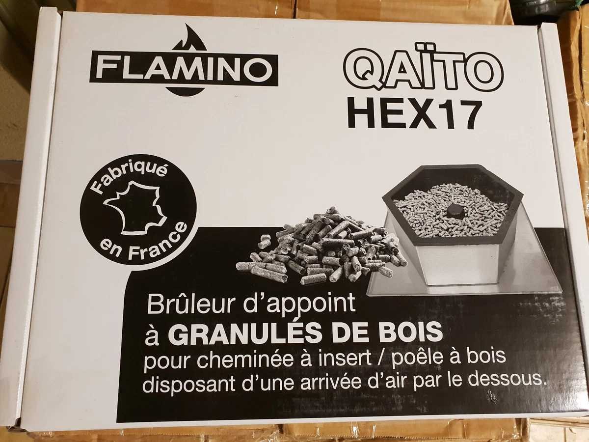 FLAMINO QAITO HEX17 Wood Pellets Extra Burner +++ €109 +++ | eBay