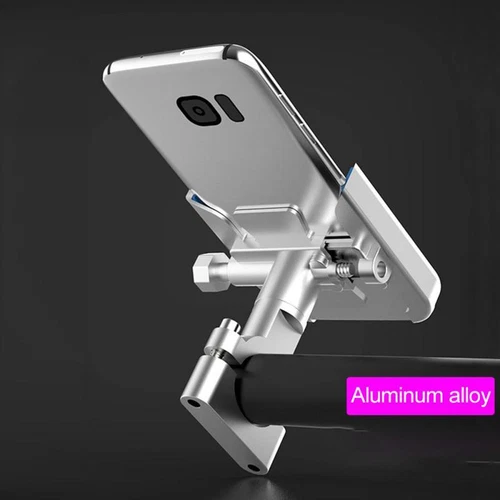 Porta Cellulare 360° Per Bicicletta E Moto Supporto Per Manubrio/Specchio + - Zdjęcie 6 z 9