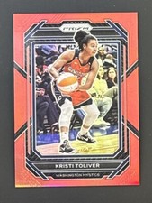 2023 Panini Prizm WNBA - Red Prizm #44 Kristi Toliver /199