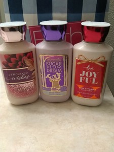 Details About Bath Body Works Lot 3 Body Lotion Be Joyfulthousand Wishes Sugar Plum Dream