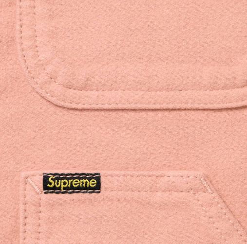 Supreme Moleskin Work Jacket Dusty Pink-