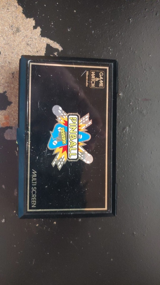 VINTAGE NINTENDO GAME AND WATCH Pinball PB-59 1983 JAPAN - Working