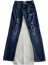 Girls Mudd Jeans Distressed Size 12, 009