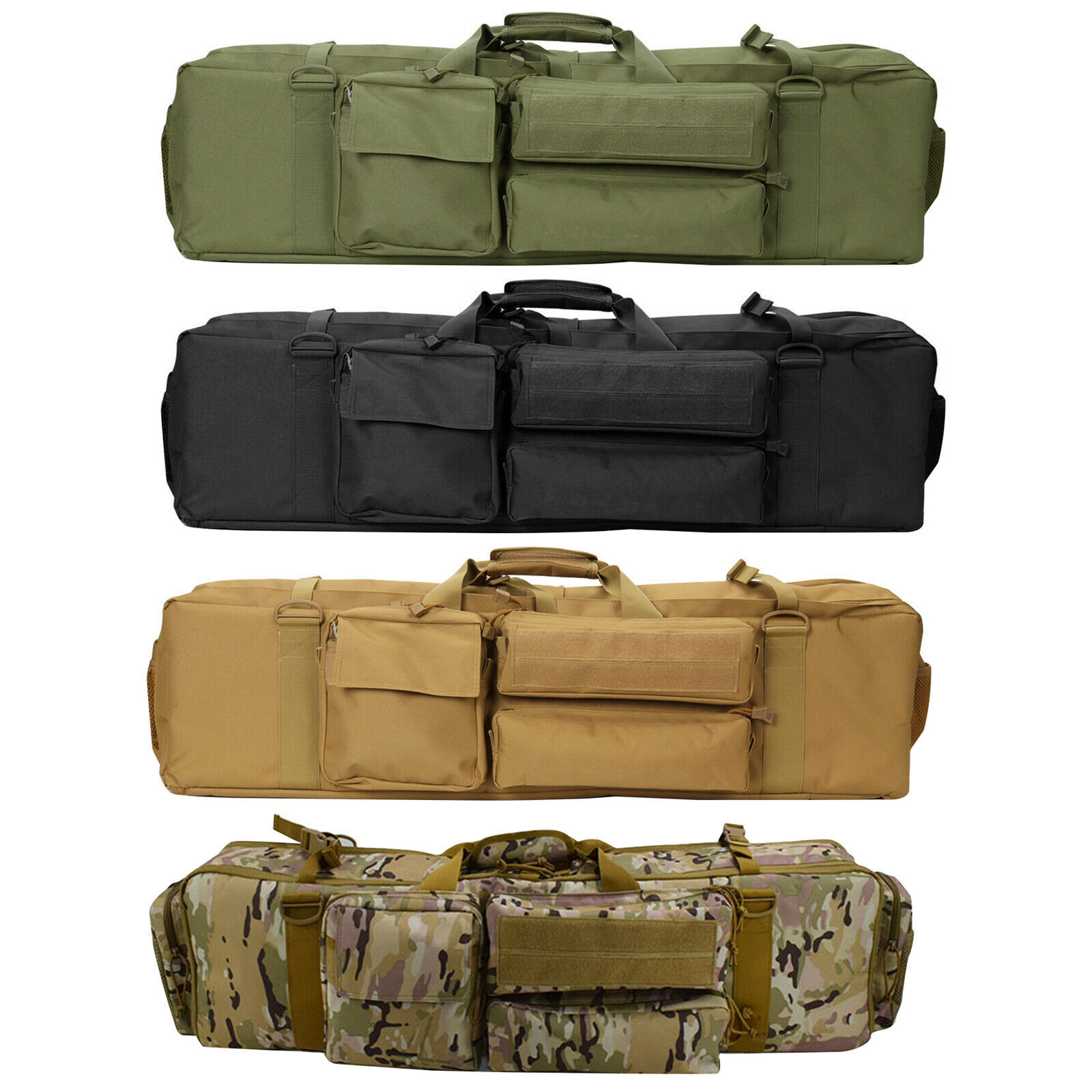 Tactical Rifle Bag Gun Padded Soft Case Hunting Storage Backpack 37" 39" 47" 52"