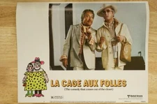 Original 1979 Lobby Card Movie Poster LA CAGE AUX FOLLES #6 Drag Nightclub