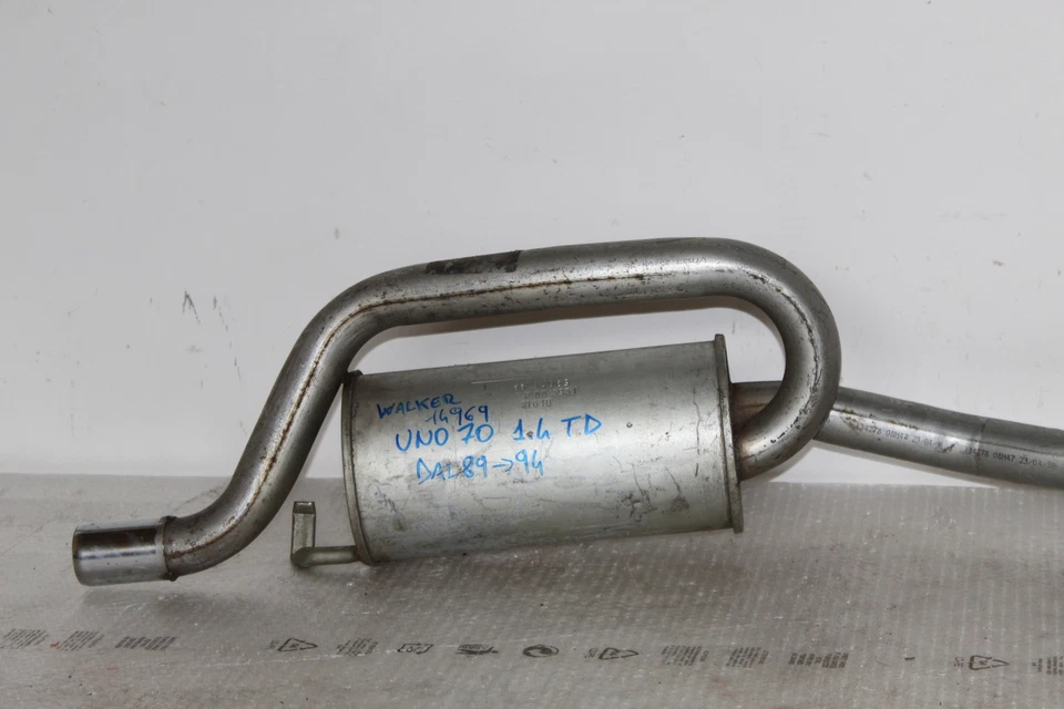 Silencer Middle Rear for fiat Uno 70 1.4 From 1989 walker - Image 2 of 2