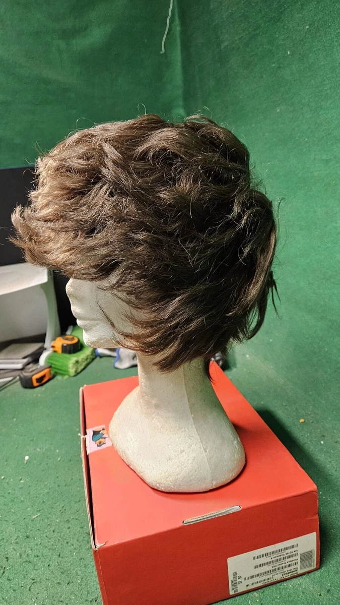 Parrucca Da Donna Giocherellona Corto Molto Voluminoso Ombreggiato Mix Nero Rame 4260624834184 - Foto 9