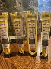 Lot of 4-12 Ct Weed Warrior Heavy Duty Precut Trimmer Line .095” x 17” 24 Total