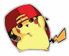 Pokemon Pikachu Anime Car Window Decal Sticker 044