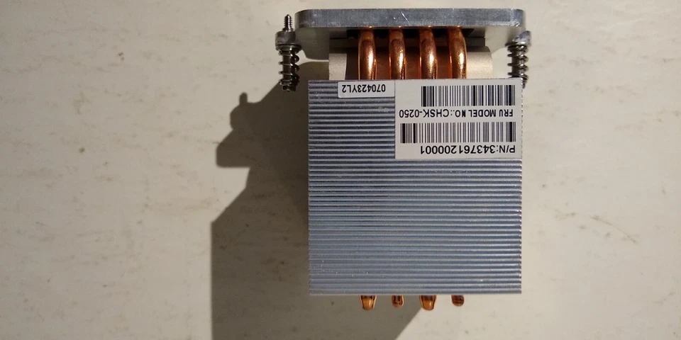 Cooler Master CHSK-0250 CPU Heatsink P/N 343761200001 P/N 102003880-GP - Image 4 of 4