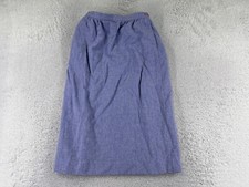 VINTAGE Pendleton Skirt Womens 8 Purple 100 Wool Made In USA 28 Length