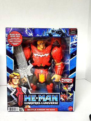 He-Man The Masters Of The Universe Deluxe Netflix 8½'' Power Attack Action Figure