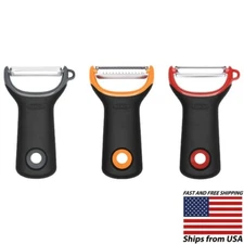 OXO Good Grips 3 Piece Assorted Prep Peeler Set Dishwasher safe -Stainless Steel