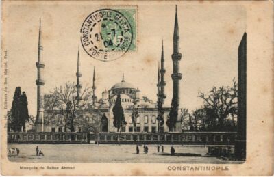 PC KONSTANTINOPEL, ISTAMBUL MOSCHEE SULTAN AHMED TÜRKEI (a20156)