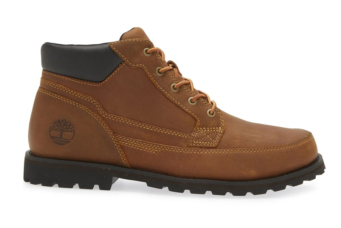 TIMBERLAND MEN\'S 12 ATTLEBORO BOOTS BROWN LEATHER ANKLE CHUKKA NIB Amazon.com | Timberland Men main image 4