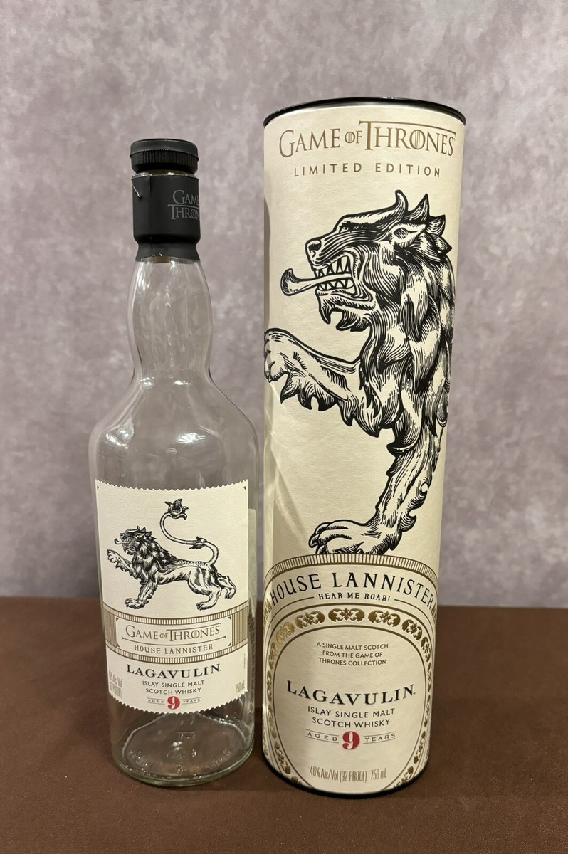GAME OF THRONES House Lannister Collectible Bottle Scotch Whisky