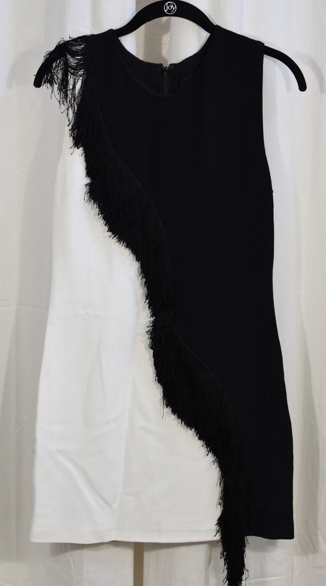 Cushnie fringe sale dress