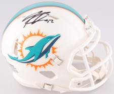 Kenyan Drake Signed Miami Dolphins Mini Helmet (JSA COA) Former #1 Running Back 