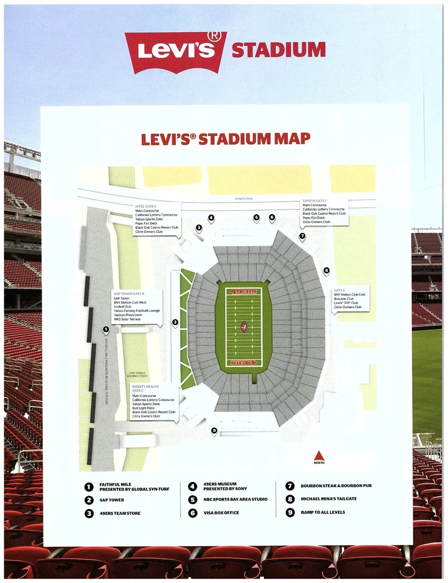 49ers New Stadium Location Map