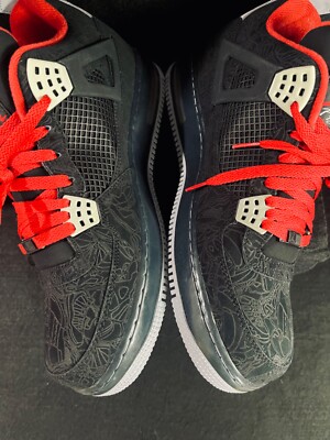 Size 12 - Air Jordan Fusion 4 Premier Black Laser for sale online