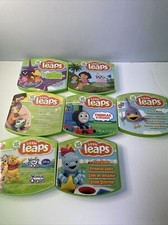 LITTLE LEAPS LEARNING STEPS INTERACTIVE LEAP FROG BABY DVD LOT OF 7 -C-