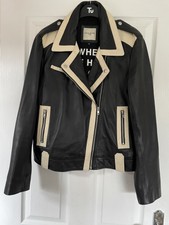 Each X Other Ladies’ Leather Biker Jacket Size M