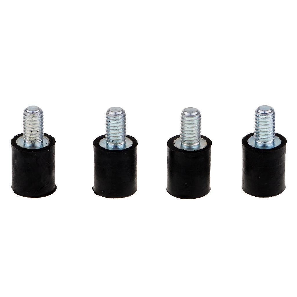 4pcs M3 F4 AntiVibration Screws with Rubber Standoffs eBay