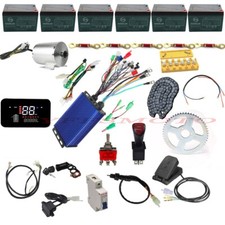 72V 3000W Brushless Motor Full Kit 4900rpm for ATV 4 Wheeler Scooter Razor Buggy