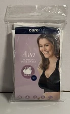 Carefix Ava Seamless Front Close Post-Op Surgical Bra,Size M (Cup D-F,30” - 32”)
