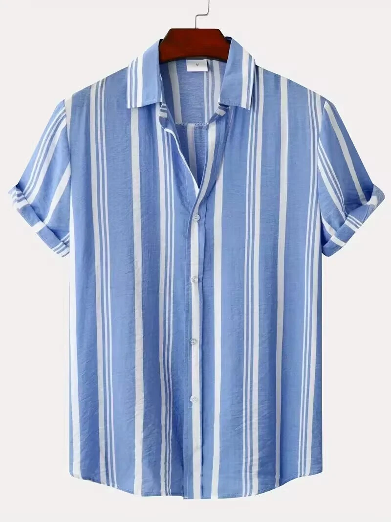 シャツ ASCLO Hairline Stripe Short Sleeve Shirt (2color) ASCLO ヘアライン ストライプ 半袖シャツ(2color) - ASCLO | 60
