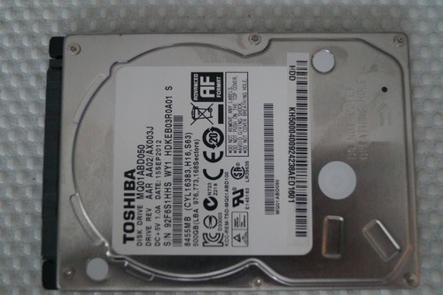 TOSHIBA 500GB, intern, 2,5" MQ01ABD050 HDD, LAPTOP FESTPLATTE