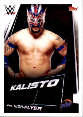 WWE Slam Attax 12 Universe Karte 266 - Kalisto - Stars of the Show