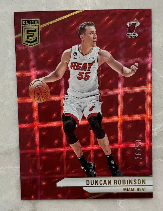 Duncan Robinson trading card